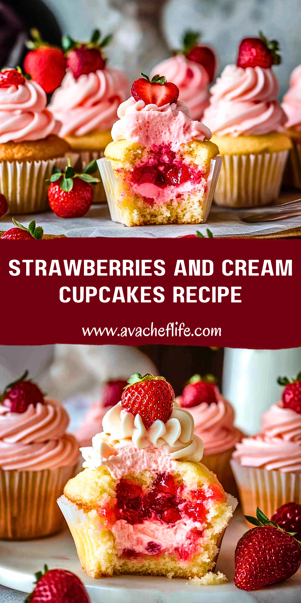 strawberries-and-cream-cupcakes-ava-chef-life
