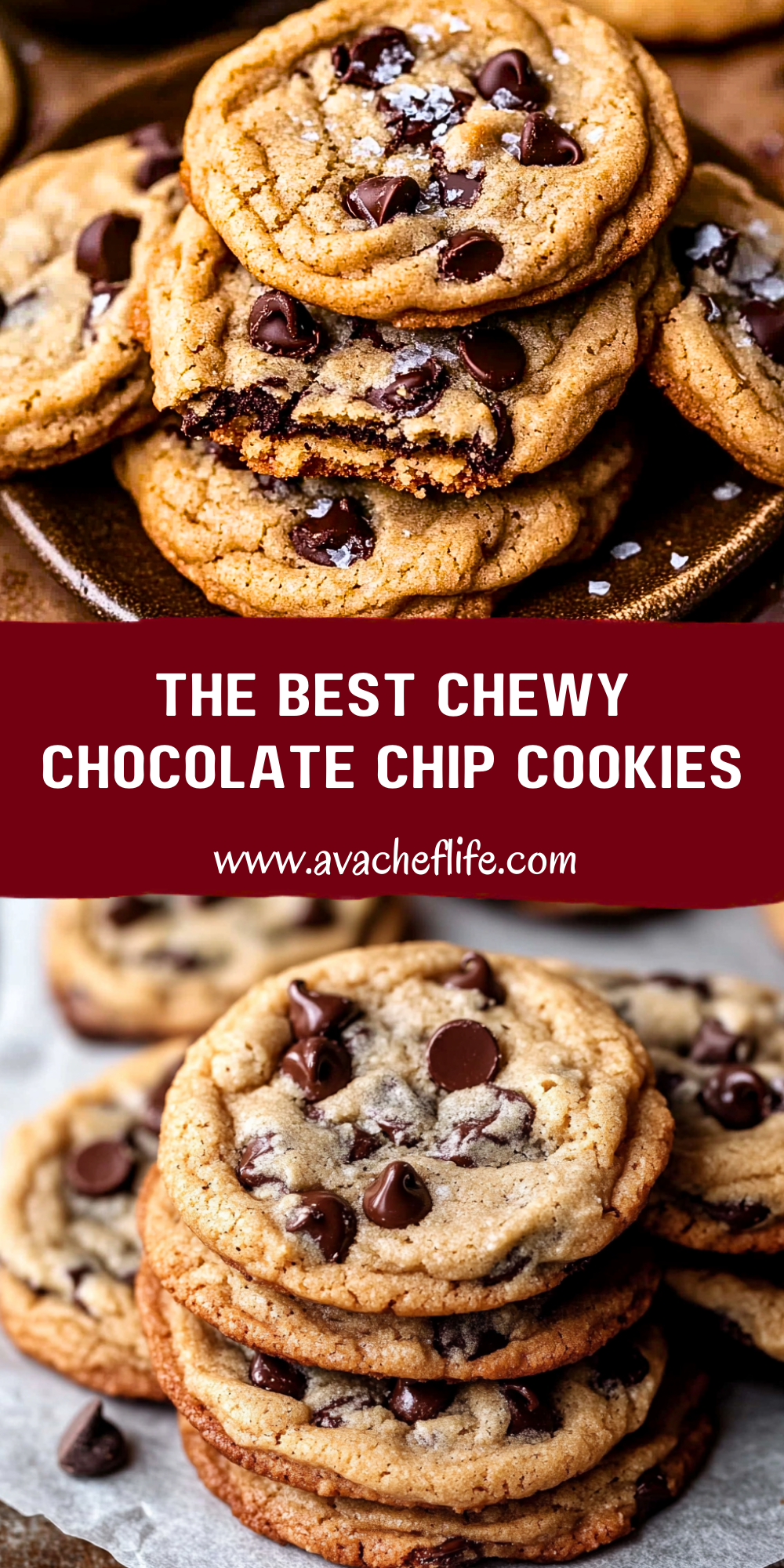 The Best Chewy Chocolate Chip Cookies - Ava Chef Life