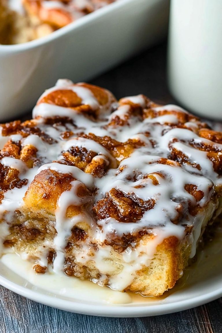 Cinnamon Roll Casserole - Ava Chef Life